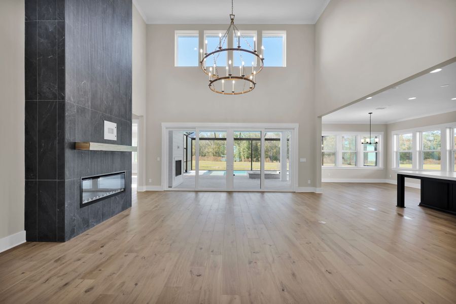 Representative unfurnished interior of a home built from the Seaside by Riverside Homes in Hidden Creek at SilverLeaf, St. Augustine (Image 90). Representative unfurnished interior of a home built from the Seaside by Riverside Homes in Hidden Creek at SilverLeaf, St. Augustine (Image 90).