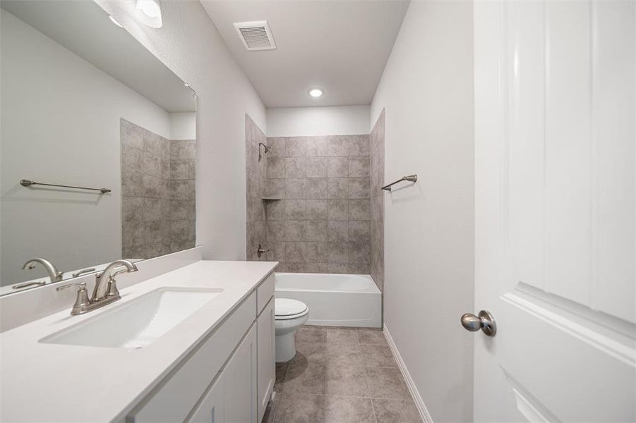 Furnished interior view inside a new home in Fairview Meadows, New Fairview (Image 7). Furnished interior view inside a new home in Fairview Meadows, New Fairview (Image 7).