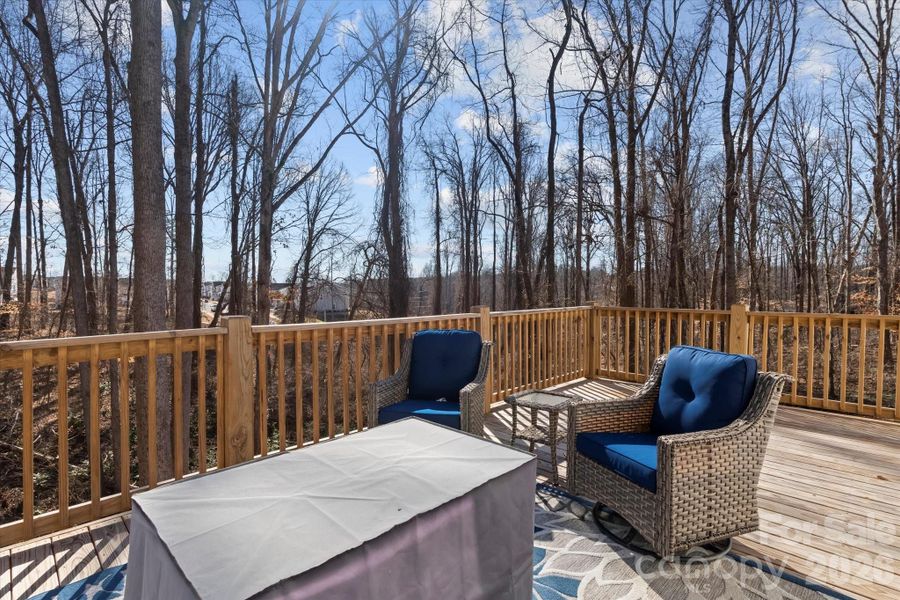 Exterior details and patio area of a home in , Statesville (Image 20).