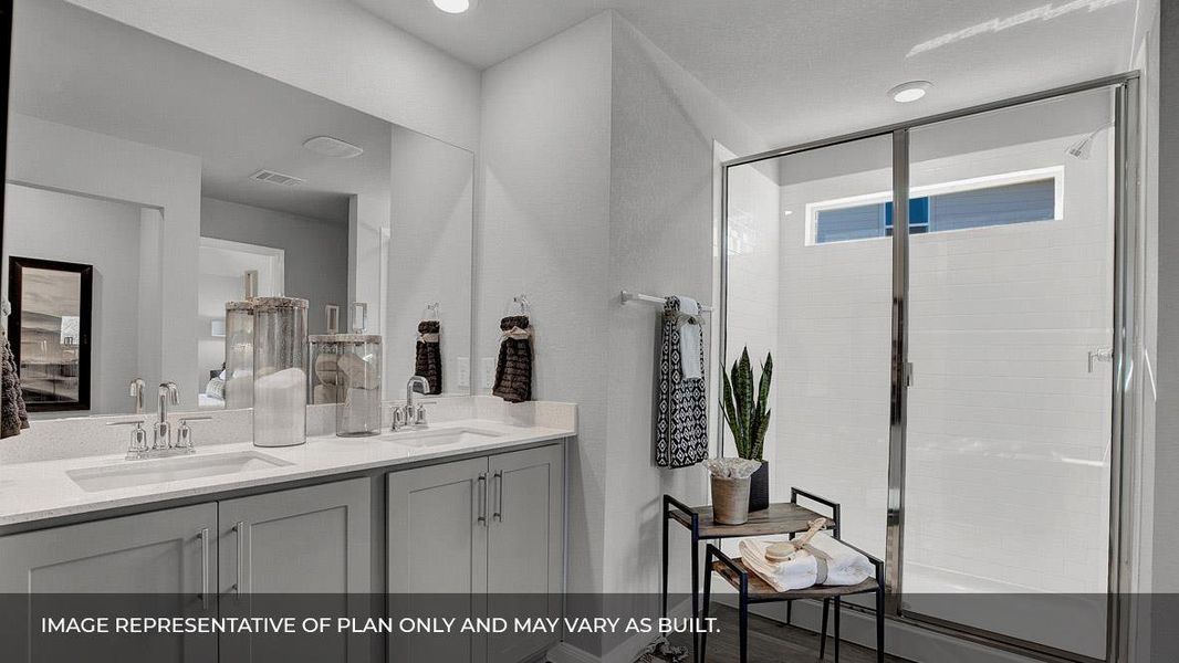 Furnished interior view inside a new home in Rosenbusch Ranch, Leander (Image 6). Furnished interior view inside a new home in Rosenbusch Ranch, Leander (Image 6).