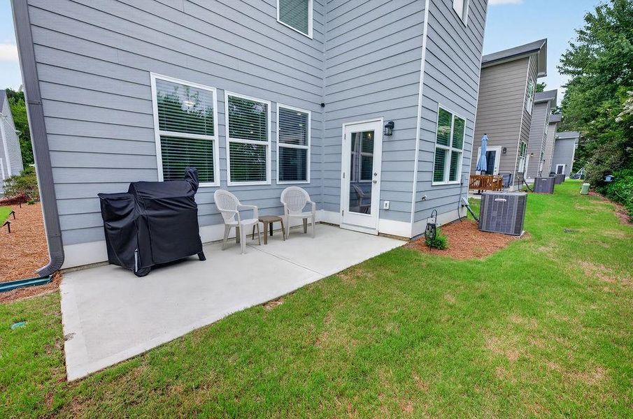 Exterior details and patio area of a home in , Calhoun (Image 3). Exterior details and patio area of a home in , Calhoun (Image 3).