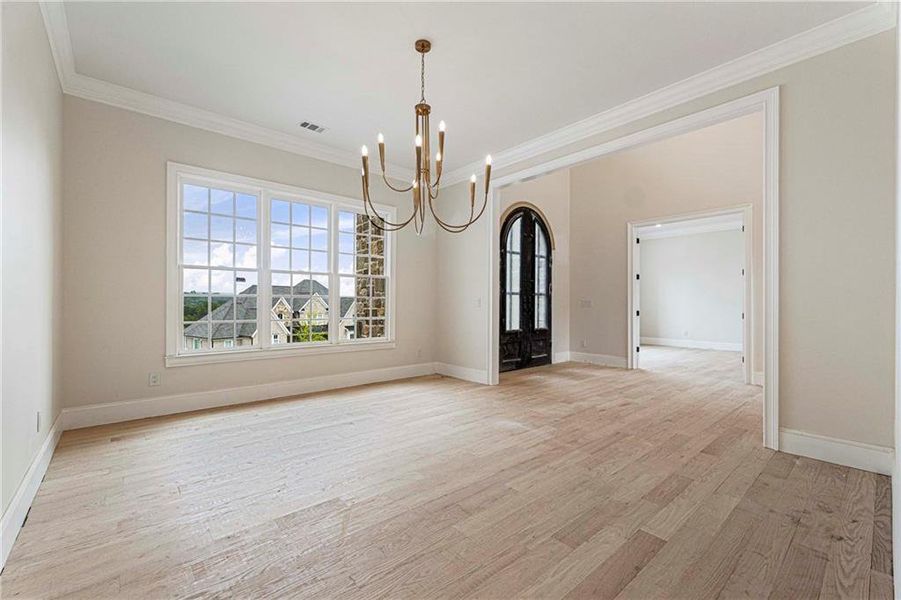 Spacious, unfurnished interior of a new home in , Suwanee (Image 28).