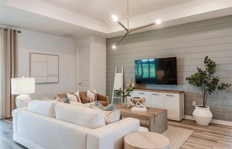 Furnished interior view inside a new home in Caldera, Spring Hill (Image 8). Furnished interior view inside a new home in Caldera, Spring Hill (Image 8).