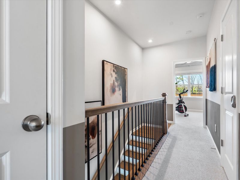 Furnished interior view inside a new home in Southmont, Charlotte (Image 24).