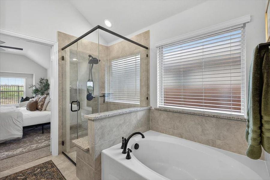 Furnished interior view inside a new home in , Godley (Image 30).