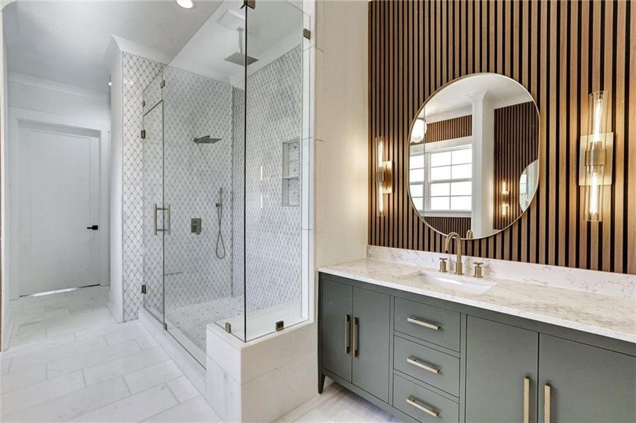 Furnished interior view inside a new home in , Gainesville (Image 7).