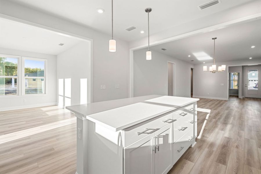 Furnished interior view inside a new home in Sun City Hilton Head, Bluffton (Image 11). Furnished interior view inside a new home in Sun City Hilton Head, Bluffton (Image 11).