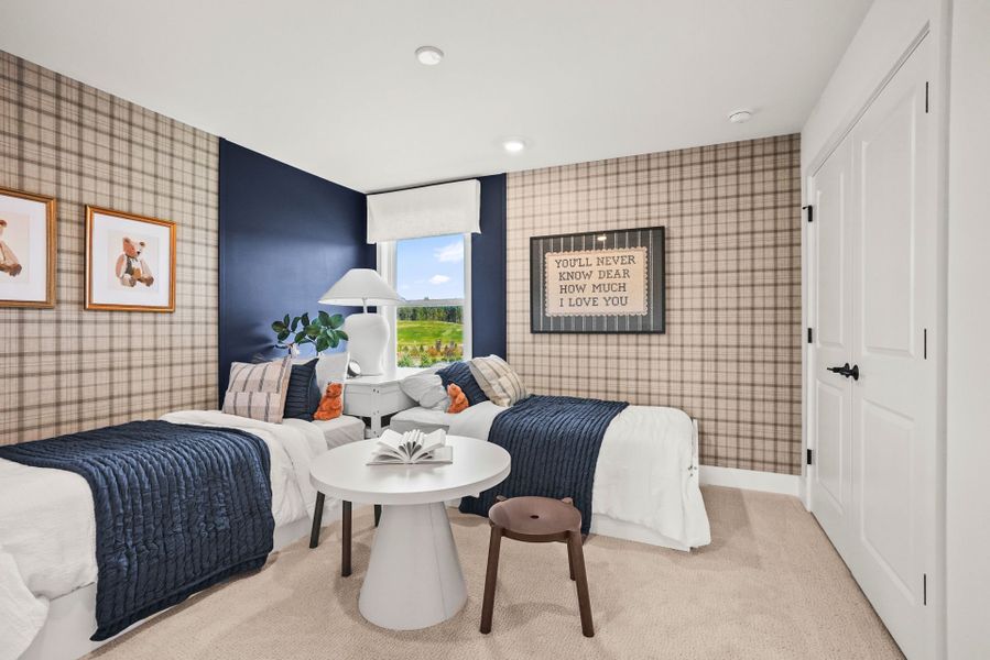 Representative furnished interior of a home built from the Renown by Del Webb in Del Webb Carolina Ridge, Midland (Image 57).