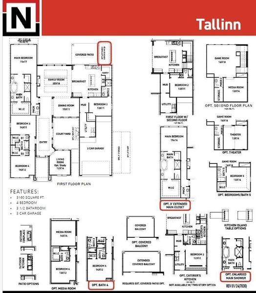 Image 7 of a home in Dunham Pointe 70'. Image 7 of a home in Dunham Pointe 70'.