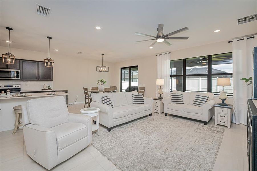 Furnished interior view inside a new home in , North Port (Image 48).