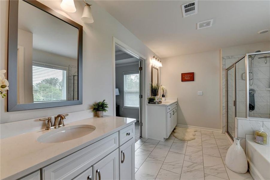 Furnished interior view inside a new home in , Cumming (Image 51).