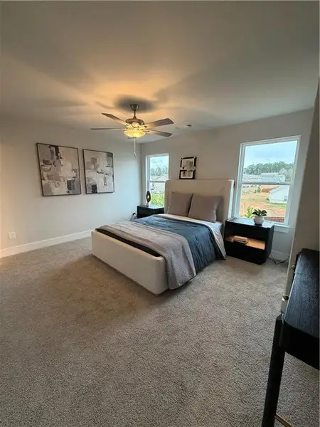 Furnished interior view inside a new home in , Cartersville (Image 8).