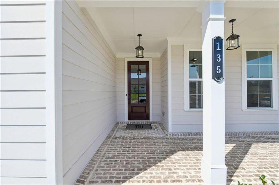 Exterior details and patio area of a home in Aberdeen, Hoschton (Image 31). Exterior details and patio area of a home in Aberdeen, Hoschton (Image 31).