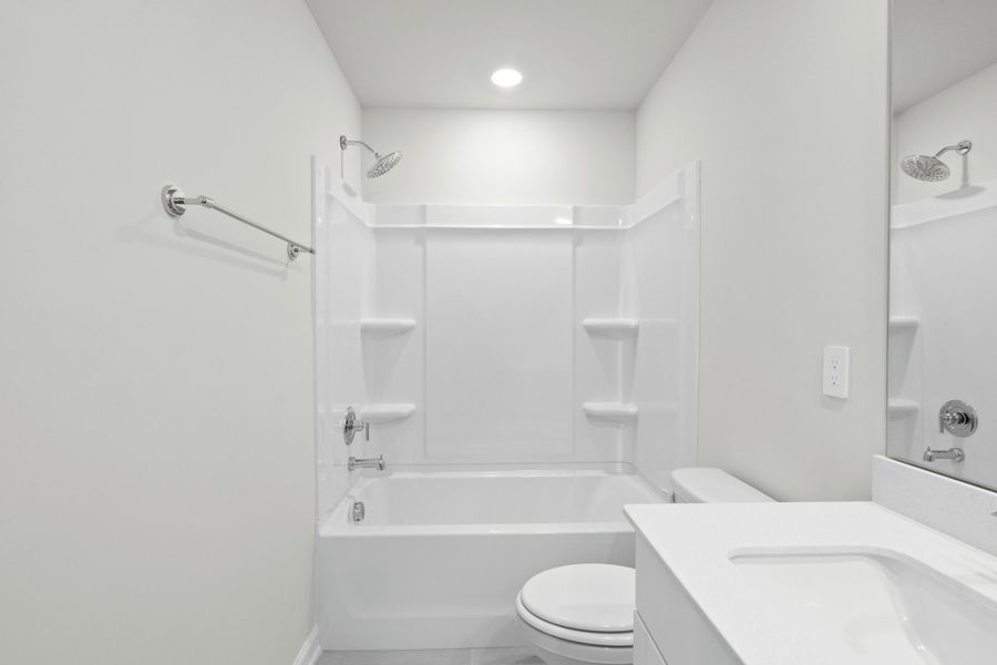 Furnished interior view inside a new home in Waterside - Coastline Series, Longs (Image 11).