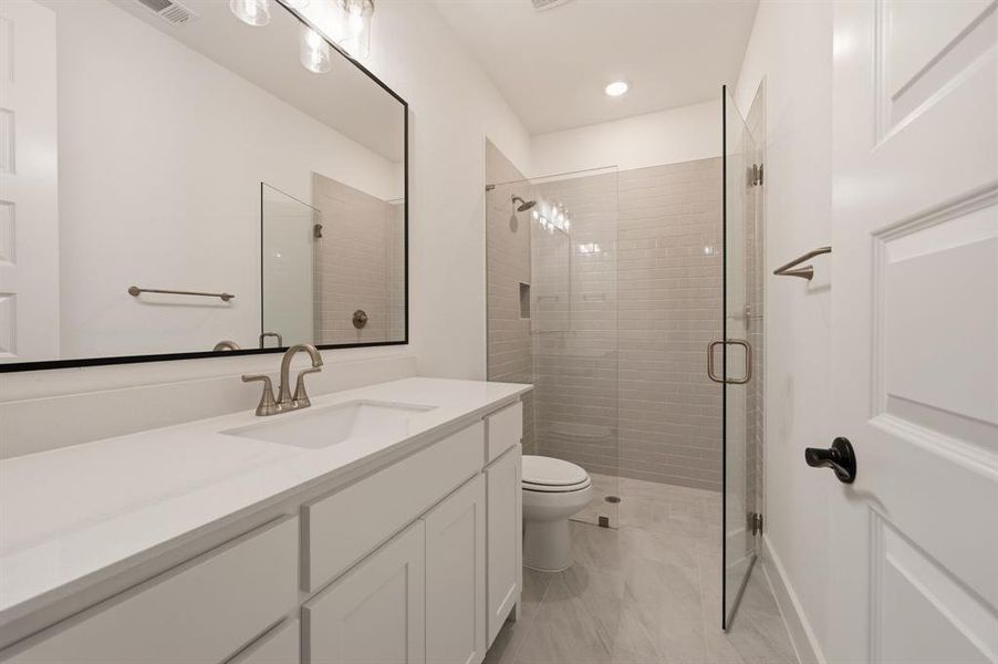 Furnished interior view inside a new home in Parks of Aledo, Aledo (Image 5).