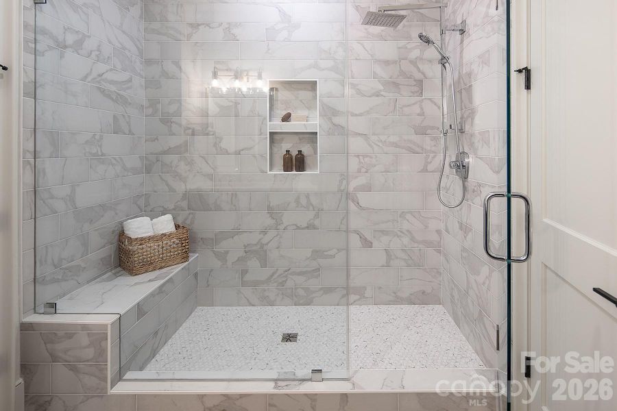 Furnished interior view inside a new home in , Charlotte (Image 14).