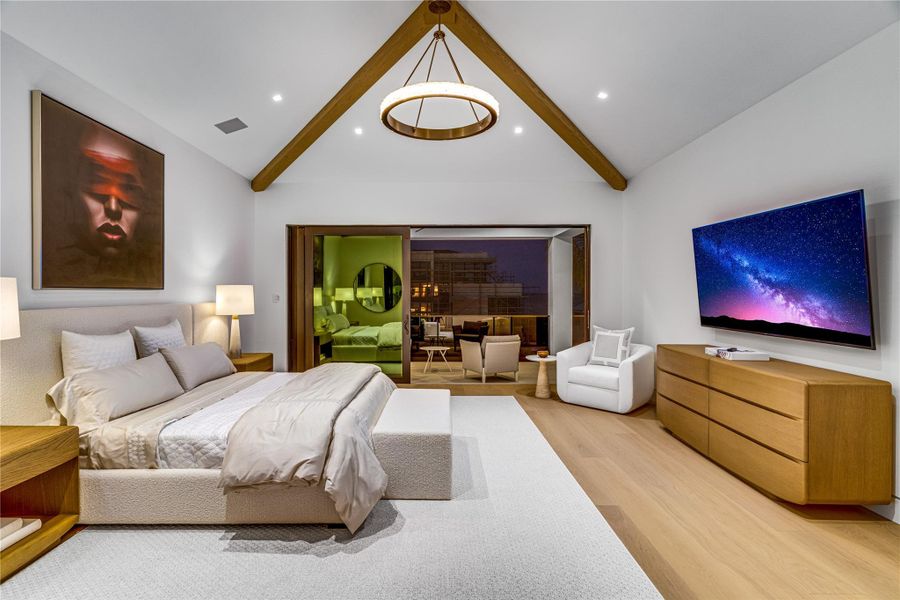 Furnished interior view inside a new home in , Ocean Ridge (Image 10).