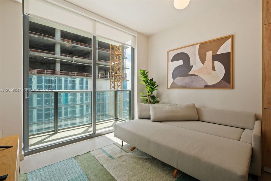 Furnished interior view inside a new home in , Miami (Image 7). Furnished interior view inside a new home in , Miami (Image 7).