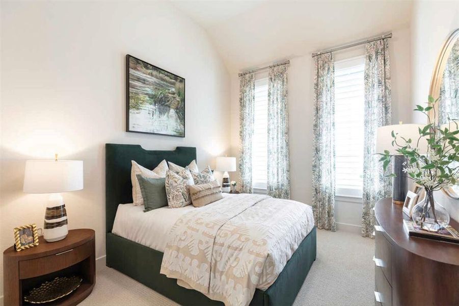 Furnished interior view inside a new home in Estates at Bristol Valley, Heath (Image 14).