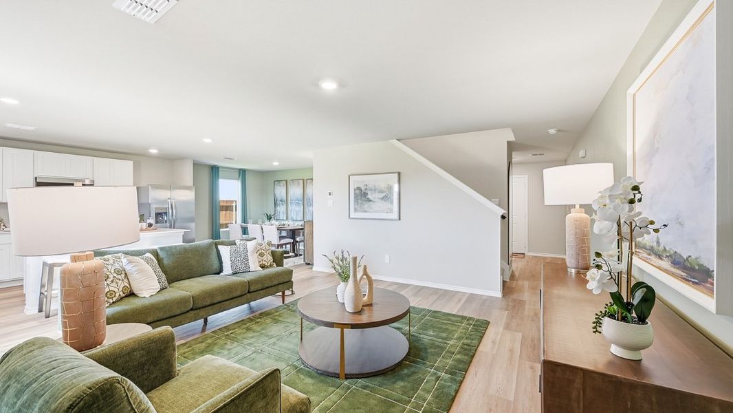 Furnished interior view inside a new home in Sunnycreek, Crowley (Image 15).