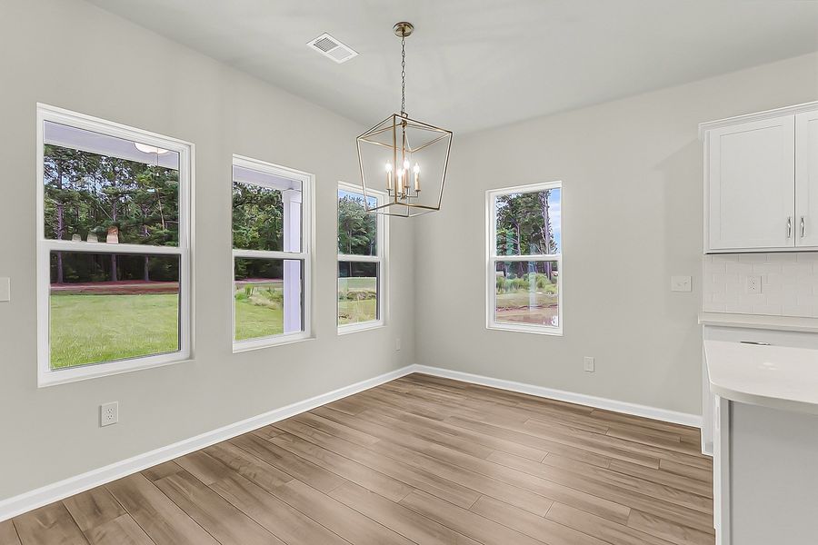Spacious, unfurnished interior of a new home in Fairway Woods at Wyboo, Manning (Image 19).