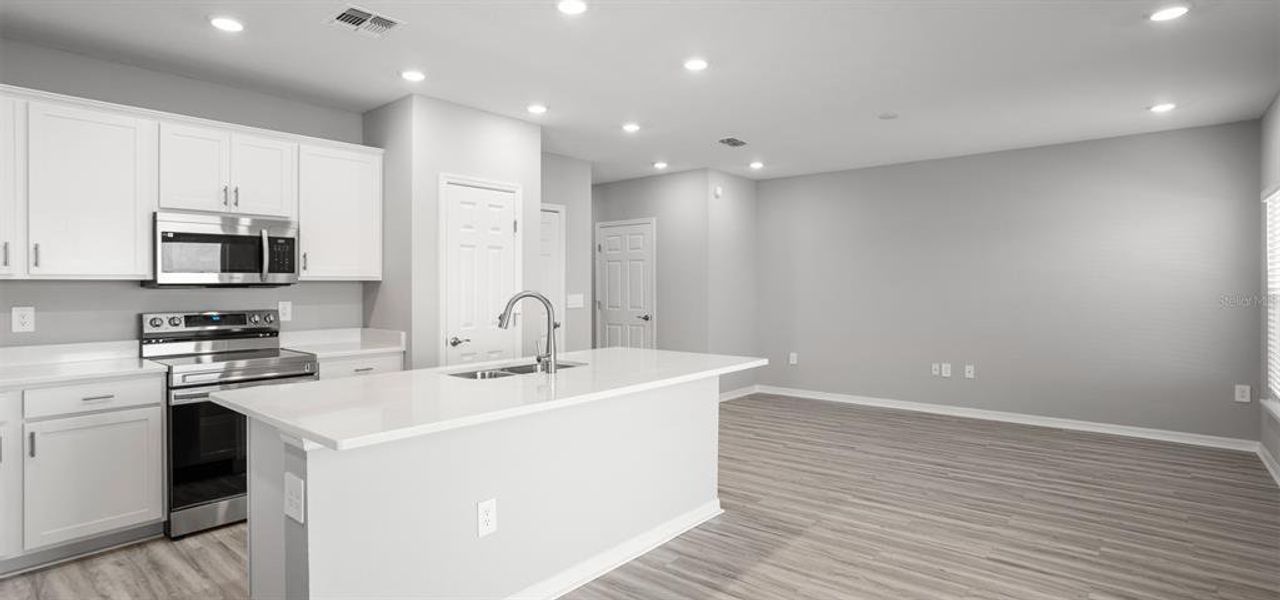 Furnished interior view inside a new home in VillaMar, Winter Haven (Image 5). Furnished interior view inside a new home in VillaMar, Winter Haven (Image 5).