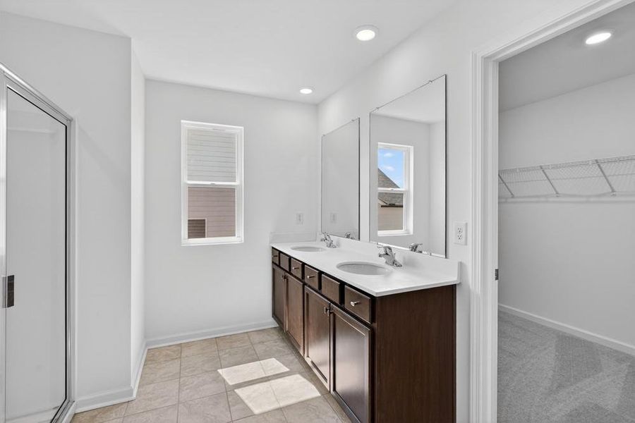 Furnished interior view inside a new home in Heritage River, Euharlee (Image 7).