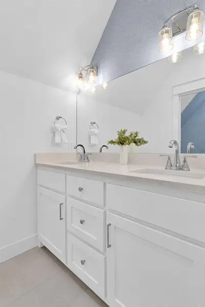 Furnished interior view inside a new home in , Hideaway (Image 10).