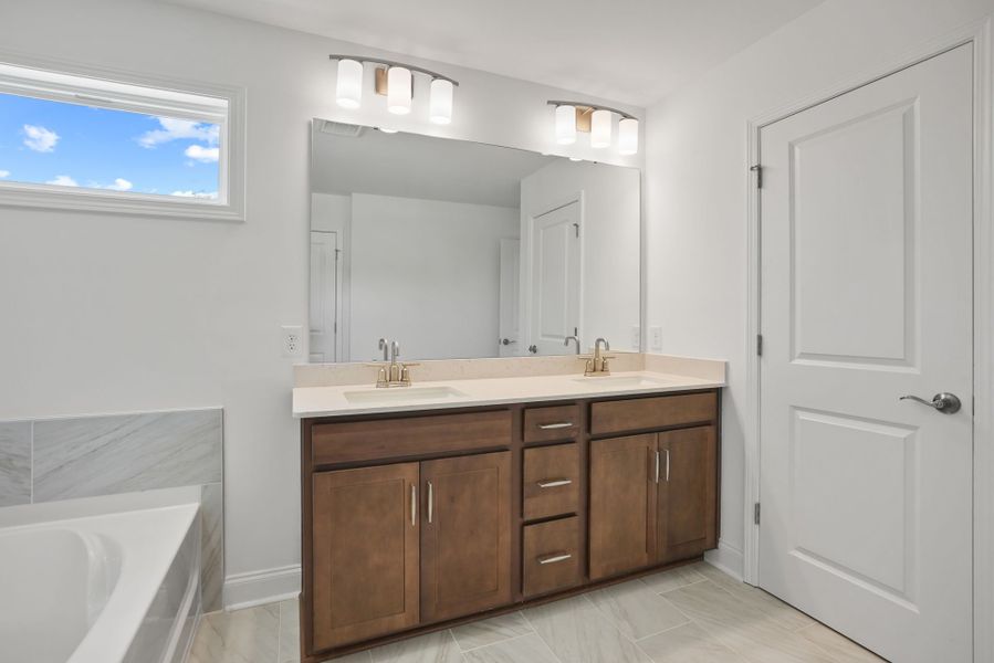 Representative furnished interior of a home built from the Summerfield by Pulte Homes in Cannon Run, Concord (Image 19). Representative furnished interior of a home built from the Summerfield by Pulte Homes in Cannon Run, Concord (Image 19).