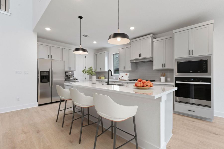 Light & Bright Kitchen - Virtually Staged