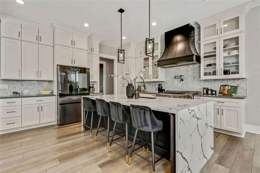 Furnished interior view inside a new home in , Powder Springs (Image 8). Furnished interior view inside a new home in , Powder Springs (Image 8).