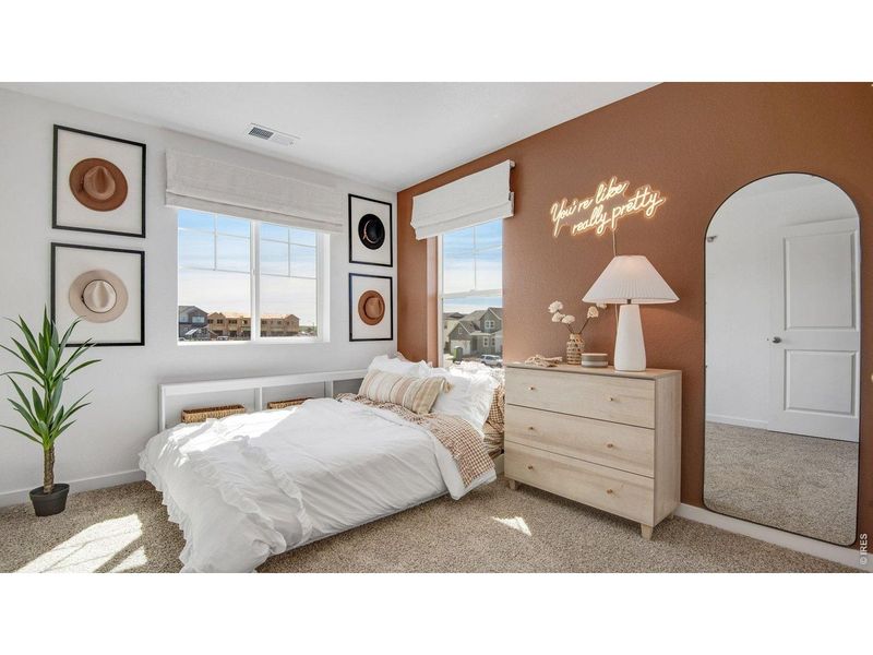 Furnished interior view inside a new home in Prairie Song, Windsor (Image 35).