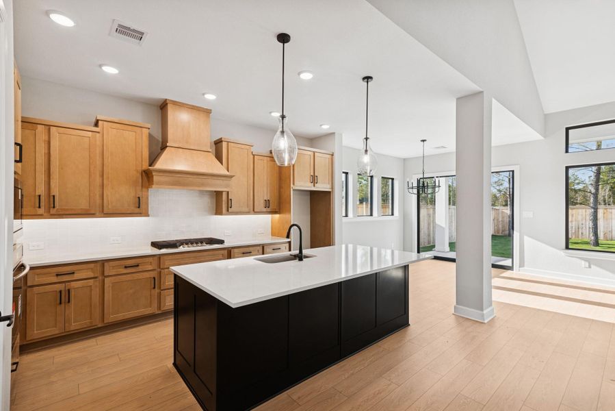 Furnished interior view inside a new home in Kresston, Montgomery (Image 6).
