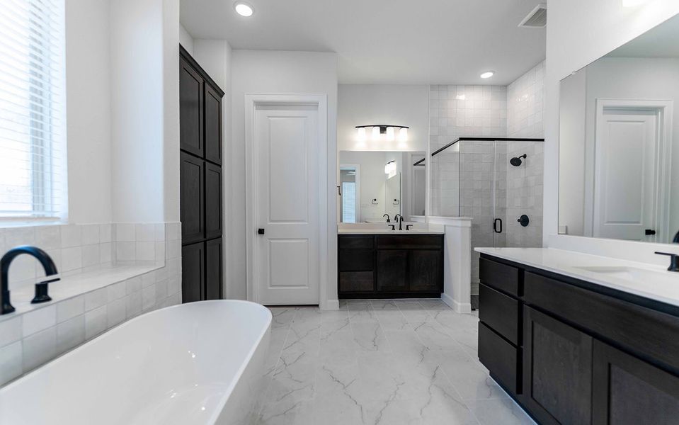 Furnished interior view inside a new home in Solterra, Mesquite (Image 7).