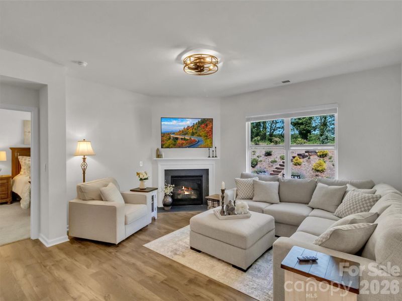 Furnished interior view inside a new home in , Waynesville (Image 5).
