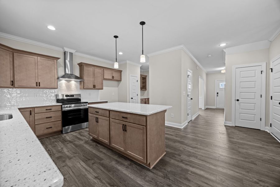Furnished interior view inside a new home in Laurel Oaks, Greenville (Image 9). Furnished interior view inside a new home in Laurel Oaks, Greenville (Image 9).