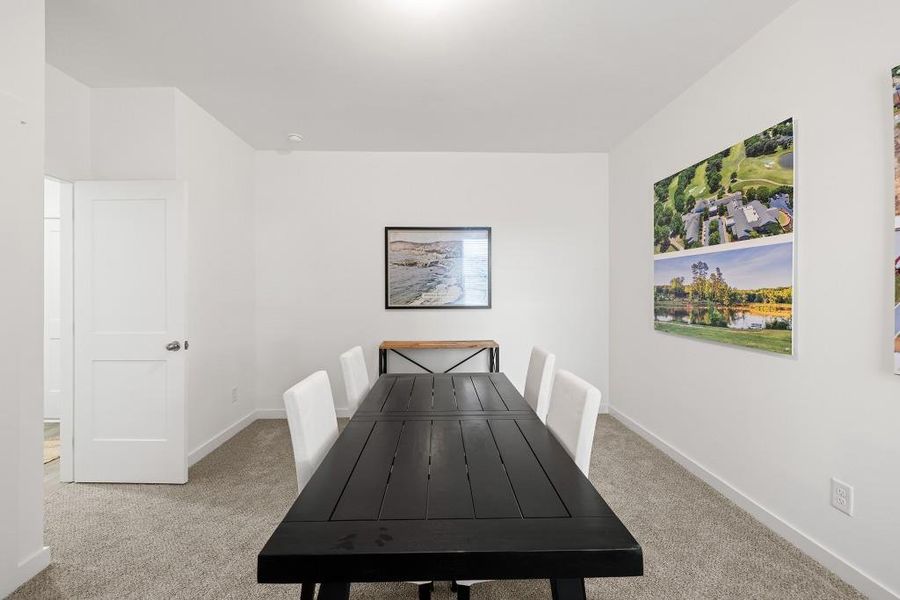 Furnished interior view inside a new home in Sutton's Landing, Statham (Image 27).