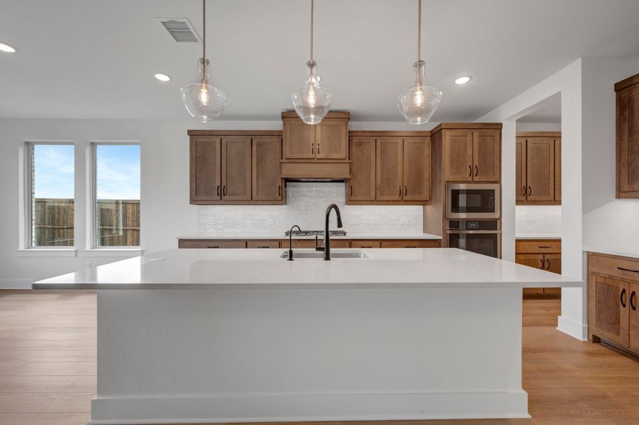 Furnished interior view inside a new home in Bridgewater, Midlothian (Image 8).