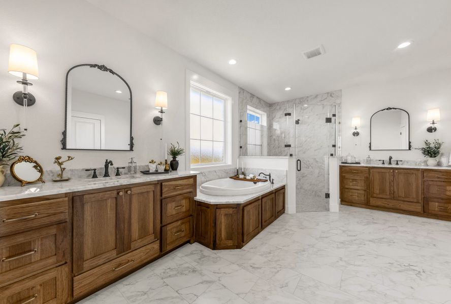 Representative furnished interior of a home built from the The Grayson by Reece Homes in Stella Ranch, Bryan (Image 35).