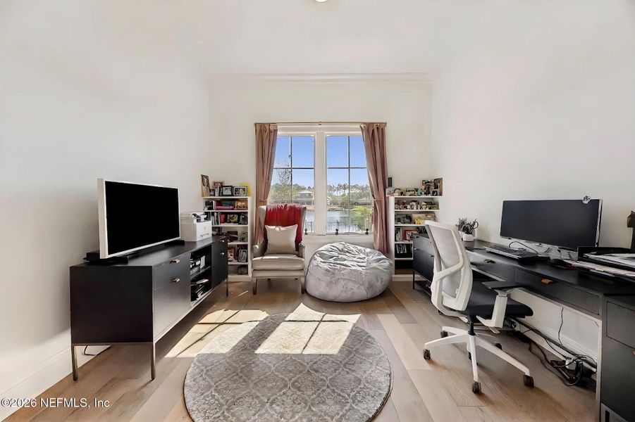 Furnished interior view inside a new home in , Jacksonville (Image 46).