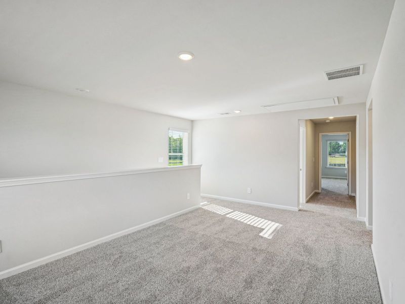 Spacious, unfurnished interior of a new home in Hemingway - Reserve Series, Cumming (Image 15). Spacious, unfurnished interior of a new home in Hemingway - Reserve Series, Cumming (Image 15).