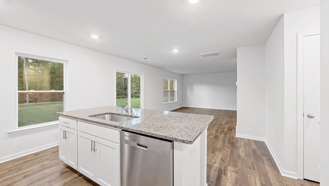 Furnished interior view inside a new home in Wildbrook Village, Waynesville (Image 9).