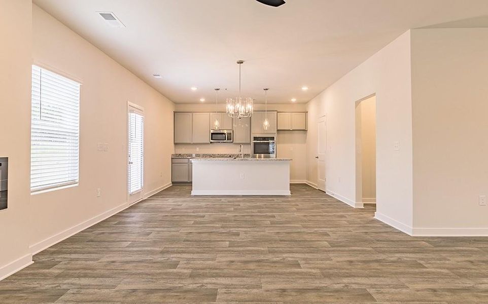 Spacious, unfurnished interior of a new home in Fern Dale, Fairburn (Image 14).