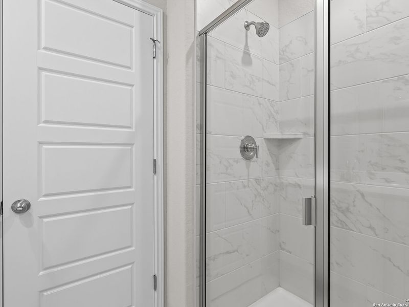Close-up of interior finishes inside a home in Applewhite Meadows, San Antonio (Image 13).