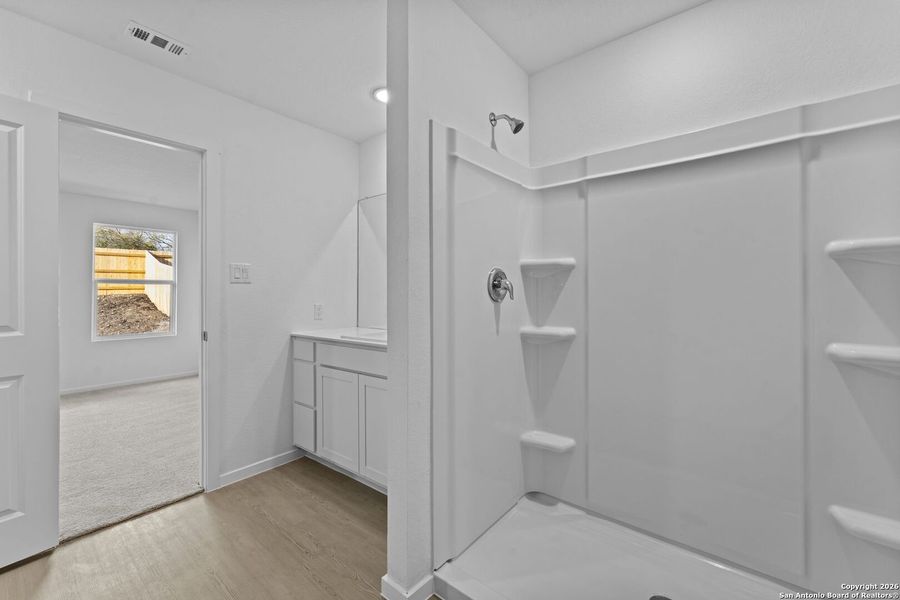 Furnished interior view inside a new home in Steelwood Trails: Watermill Collection, New Braunfels (Image 6).