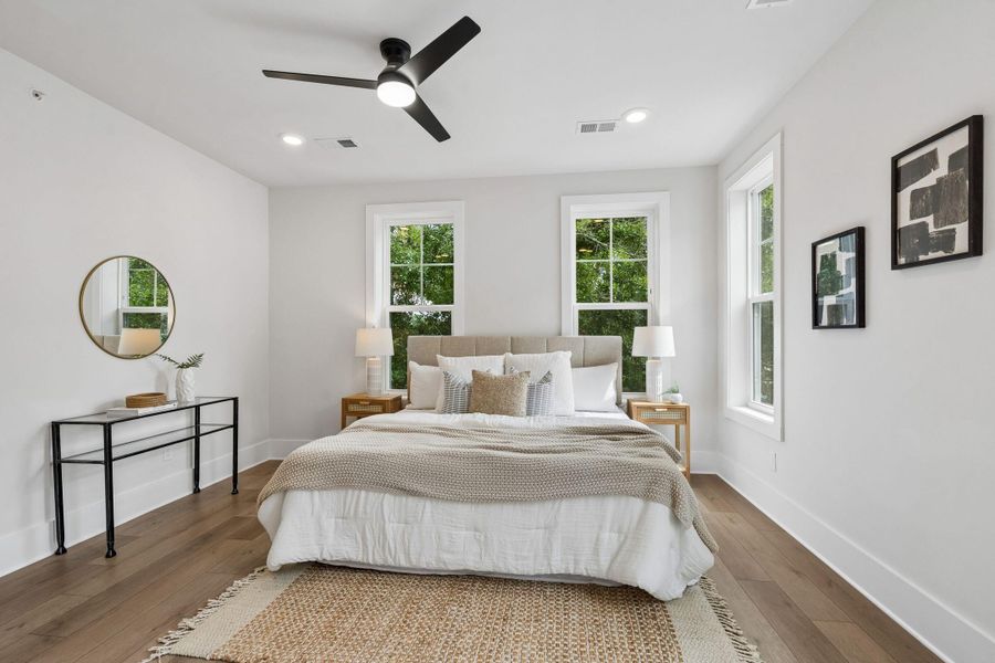 Furnished interior view inside a new home in , North Charleston (Image 6). Furnished interior view inside a new home in , North Charleston (Image 6).