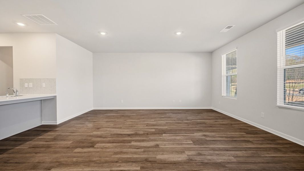 Spacious, unfurnished interior of a new home in Brookland Commons, Monroe (Image 13).