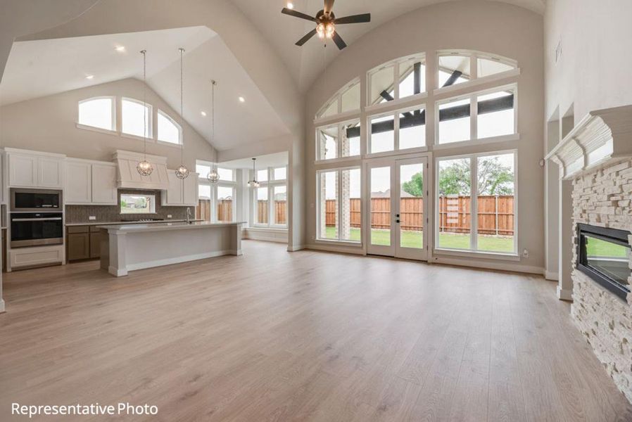 Spacious, unfurnished interior of a new home in Grand Estates of Anna, Anna (Image 11).