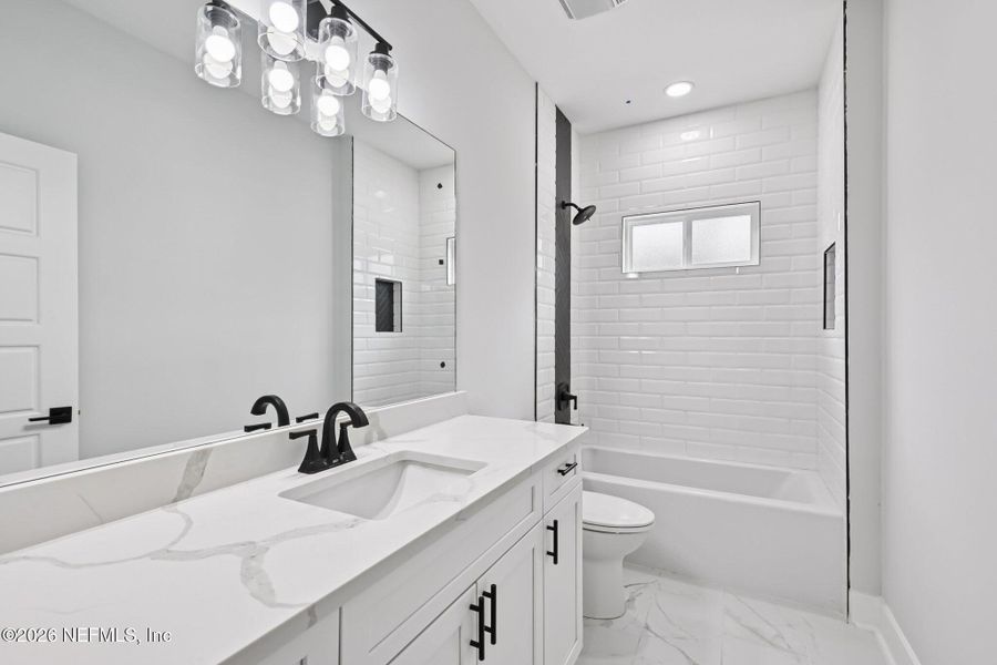 Furnished interior view inside a new home in , Fernandina Beach (Image 10).