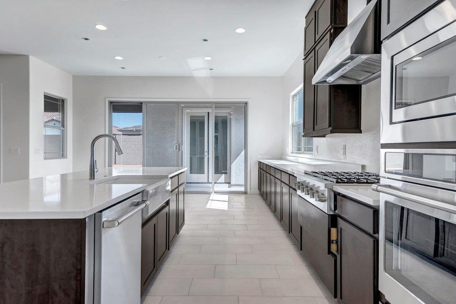 Furnished interior view inside a new home in Palo Verde at North Creek, Queen Creek (Image 14).